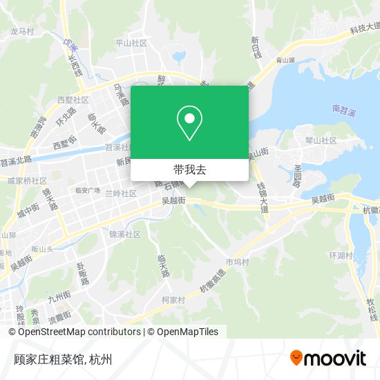 顾家庄粗菜馆地图