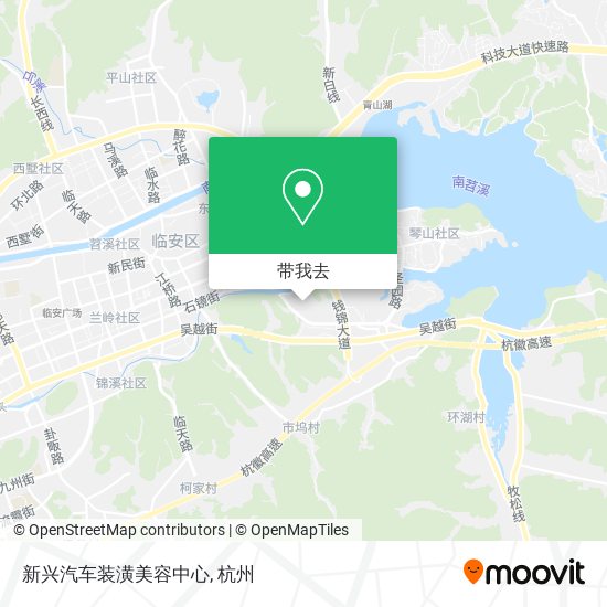新兴汽车装潢美容中心地图