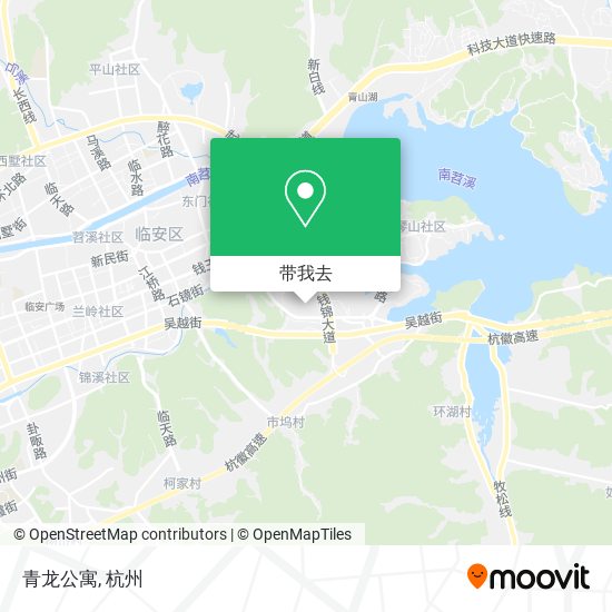 青龙公寓地图