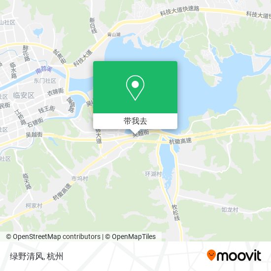 绿野清风地图