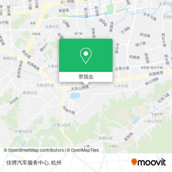 佳骋汽车服务中心地图