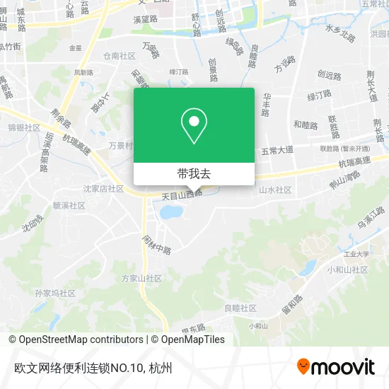 欧文网络便利连锁NO.10地图
