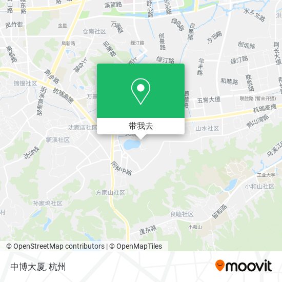 中博大厦地图