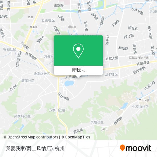 我爱我家(爵士风情店)地图