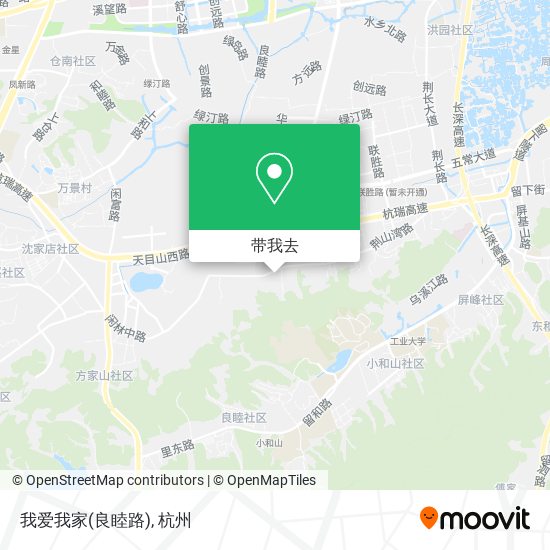 我爱我家(良睦路)地图