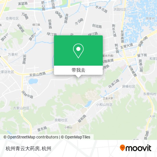 杭州青云大药房地图