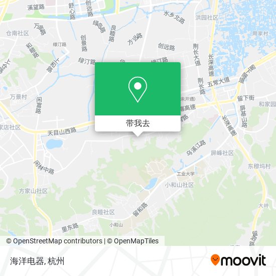 海洋电器地图