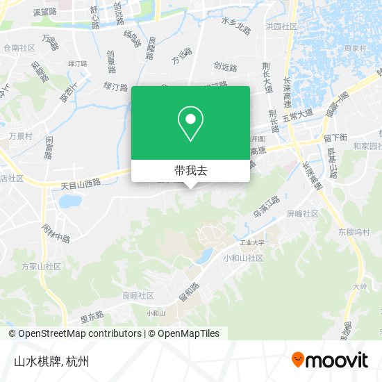 山水棋牌地图