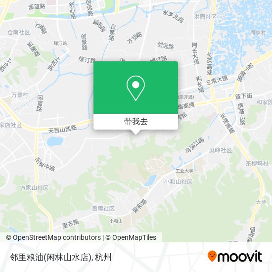 邻里粮油(闲林山水店)地图