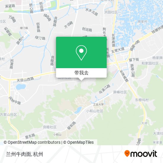 兰州牛肉面地图