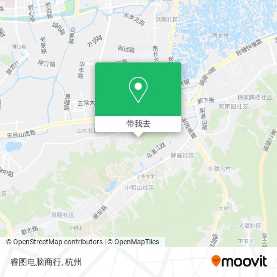 睿图电脑商行地图
