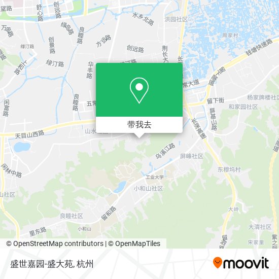盛世嘉园-盛大苑地图