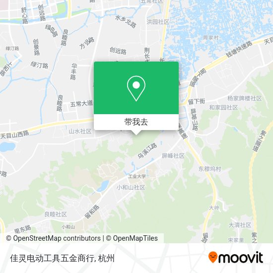 佳灵电动工具五金商行地图