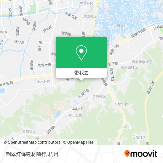 荆翠灯饰建材商行地图