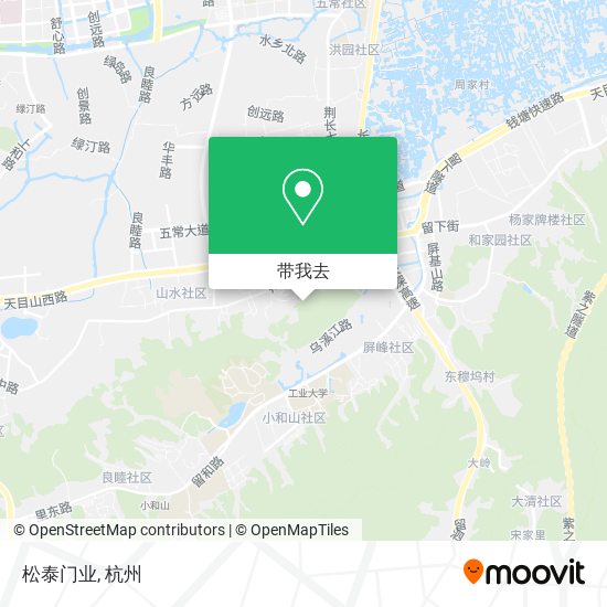 松泰门业地图