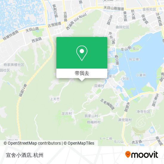 宣舍小酒店地图