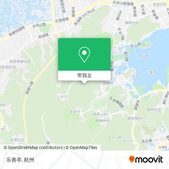 乐善亭地图