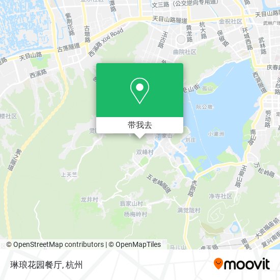 琳琅花园餐厅地图