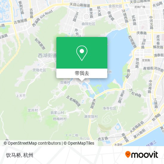 饮马桥地图