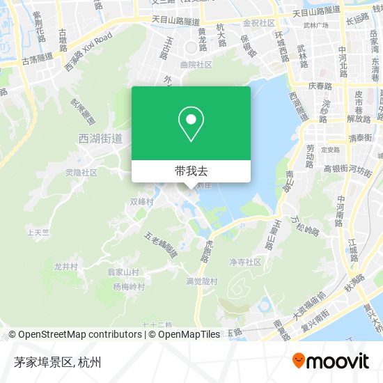 茅家埠景区地图