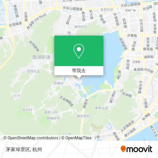 茅家埠景区地图