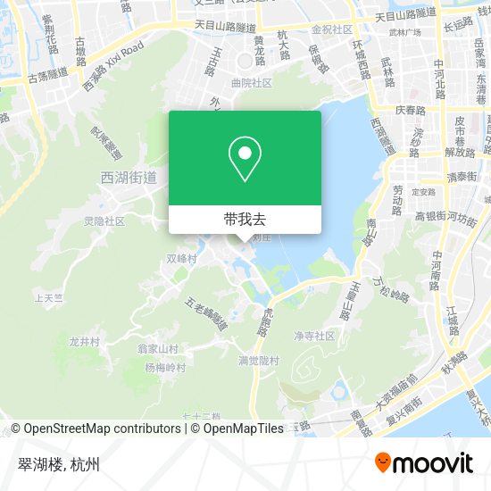 翠湖楼地图