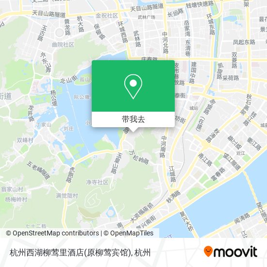 杭州西湖柳莺里酒店(原柳莺宾馆)地图