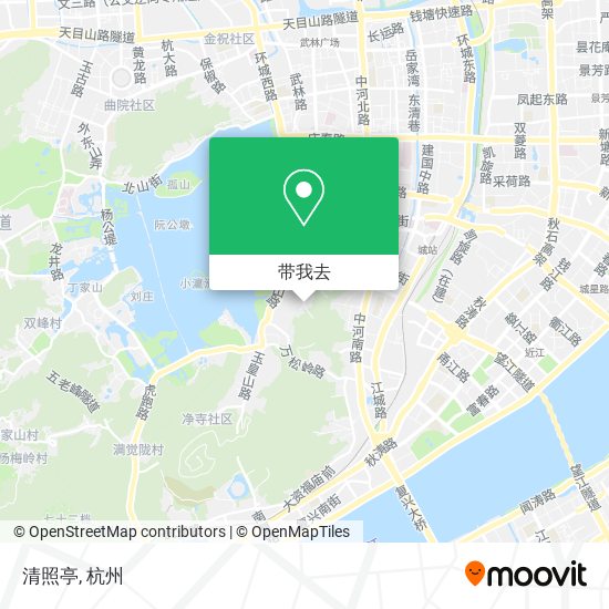 清照亭地图