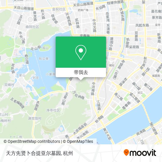 天方先贤卜合提亚尔墓园地图