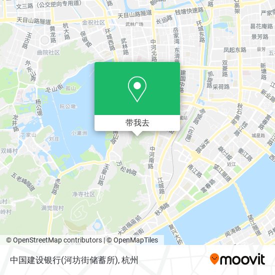 中国建设银行(河坊街储蓄所)地图