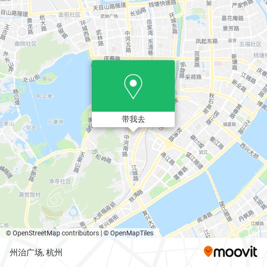 州治广场地图