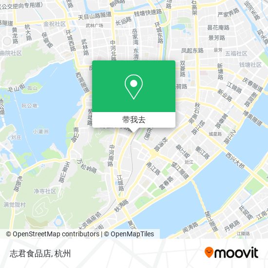 志君食品店地图
