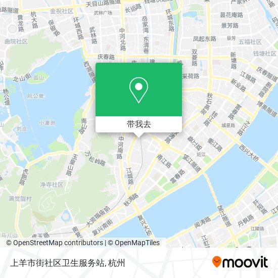 上羊市街社区卫生服务站地图