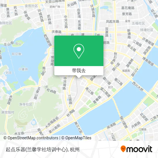 起点乐器(兰馨学社培训中心)地图