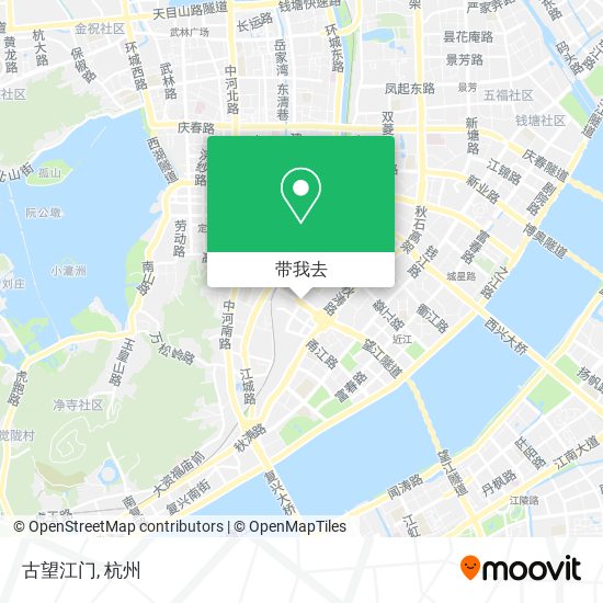 古望江门地图