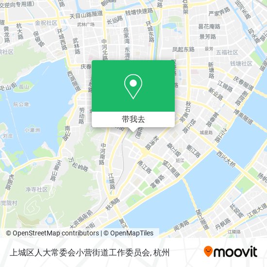 上城区人大常委会小营街道工作委员会地图