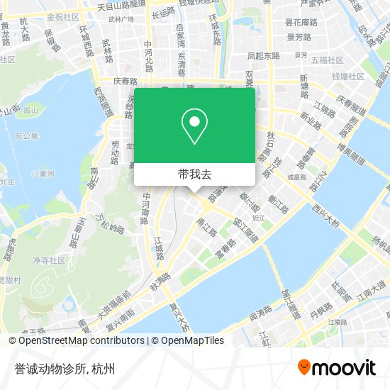 誉诚动物诊所地图