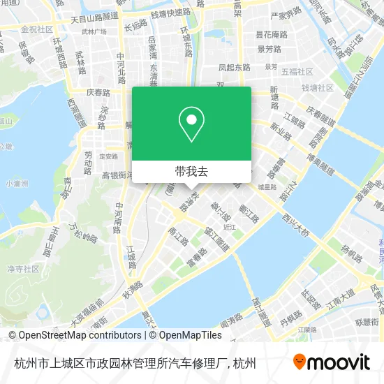 杭州市上城区市政园林管理所汽车修理厂地图