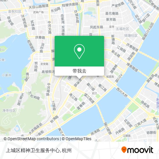 上城区精神卫生服务中心地图