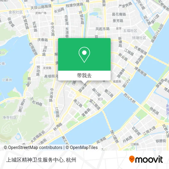 上城区精神卫生服务中心地图