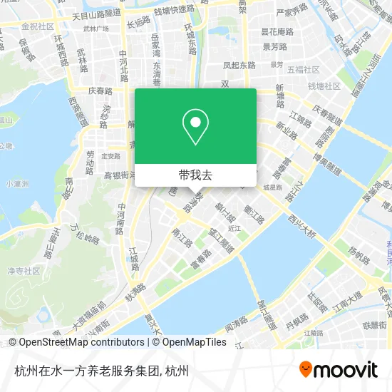 杭州在水一方养老服务集团地图