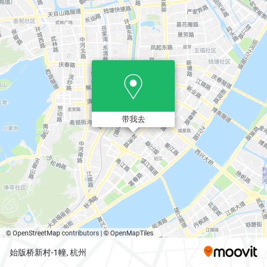 始版桥新村-1幢地图