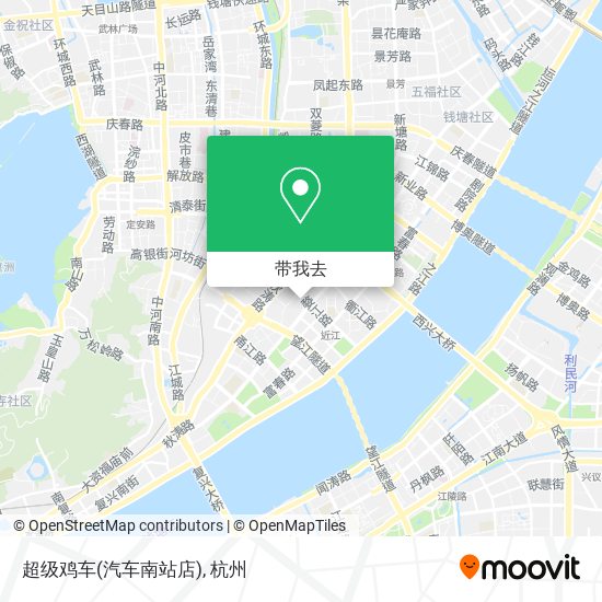 超级鸡车(汽车南站店)地图