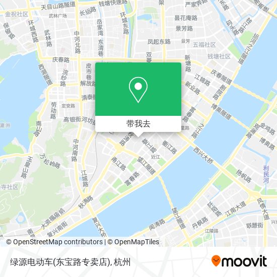 绿源电动车(东宝路专卖店)地图