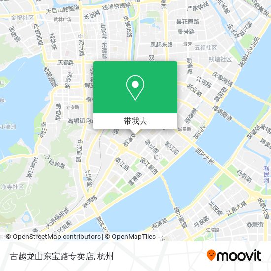 古越龙山东宝路专卖店地图