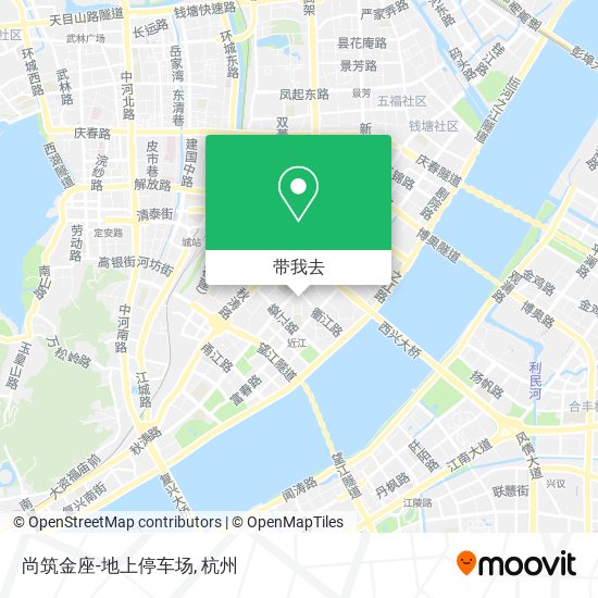 尚筑金座-地上停车场地图