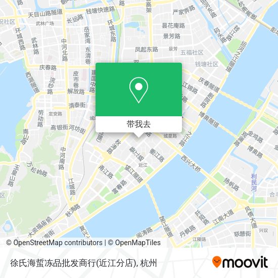 徐氏海蜇冻品批发商行(近江分店)地图