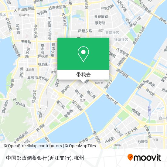 中国邮政储蓄银行(近江支行)地图