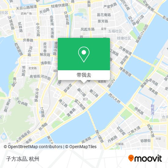 子方冻品地图