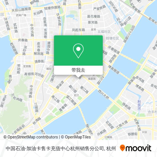 中国石油-加油卡售卡充值中心杭州销售分公司地图